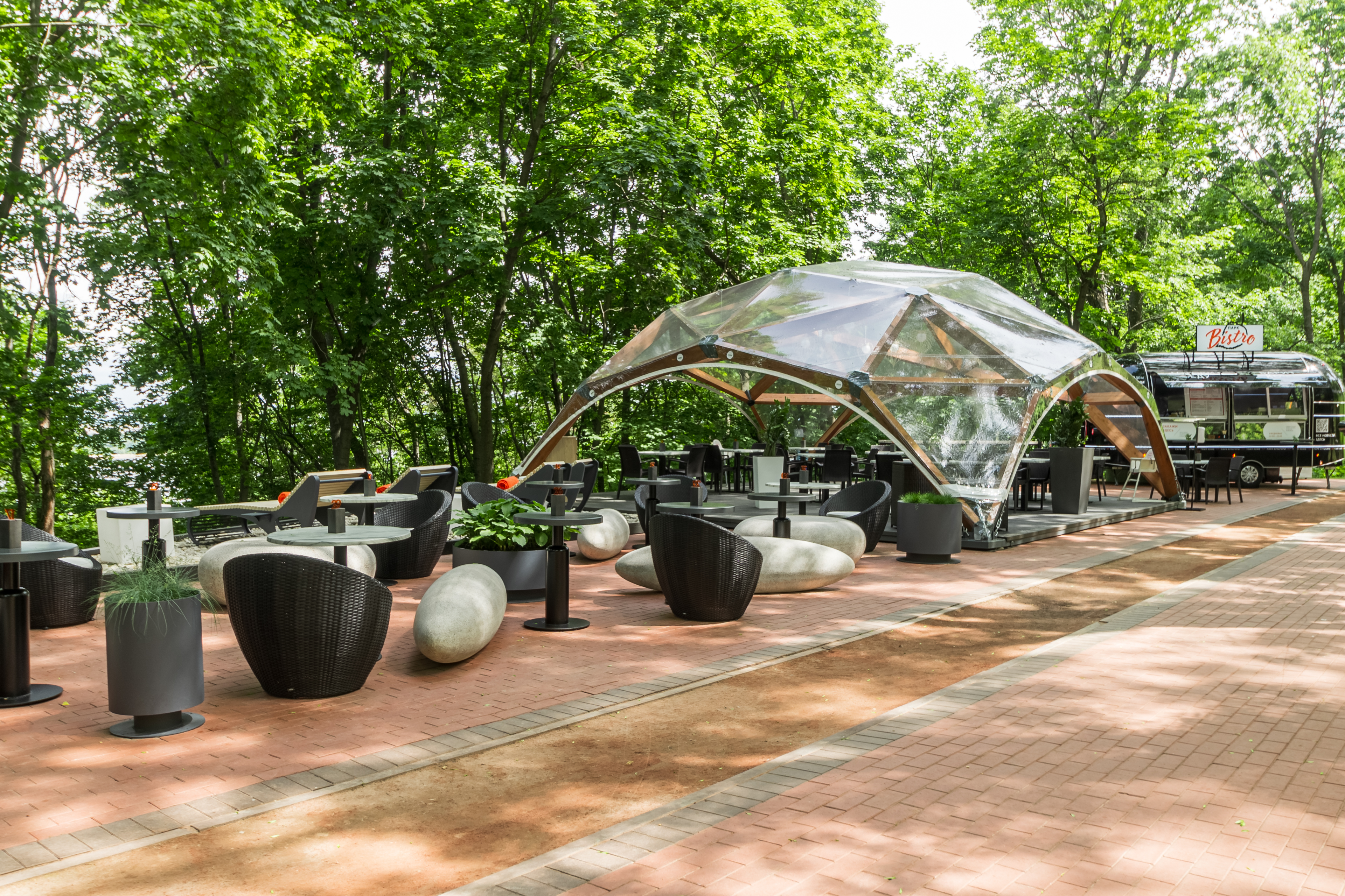 Парк Bistro в Александровском саду